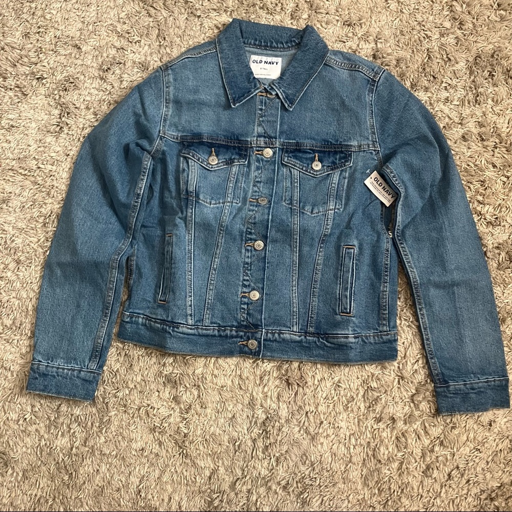 NWT Old Navy Jean Jacket Small Tall
